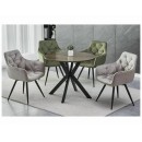 Стол обеденный SIGNAL TALIA II орех/черный 90